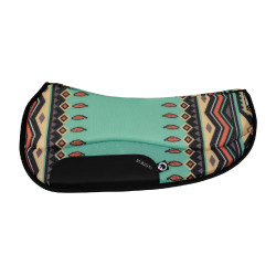 Tapis de selle TTech Barrel nouveau design Burioni Vert indi Multi-couleurs