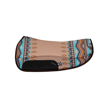 Tapis de selle TTech Barrel nouveau design Burioni Tapis de selle TTech Barrel nouveau design Burioni