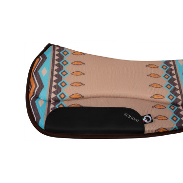 Tapis de selle TTech Barrel nouveau design Burioni Tapis de selle TTech Barrel nouveau design Burioni