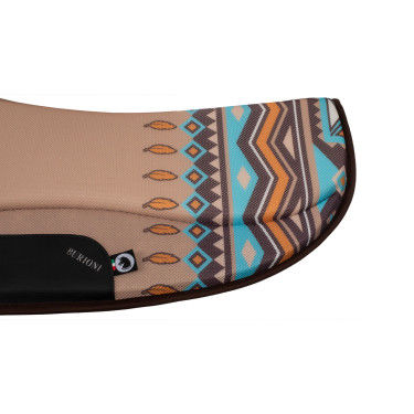 Tapis de selle TTech Barrel nouveau design Burioni Tapis de selle TTech Barrel nouveau design Burioni