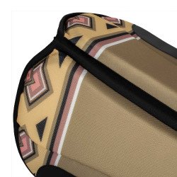 Tapis de selle TTech Barrel nouveau design Burioni Crème rombi Kaki