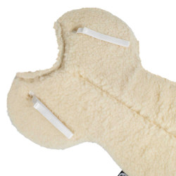 Tapis de dos en laine en forme de T Burioni