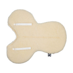 Tapis de dos en laine en forme de T Burioni