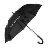 Parapluie avec logo Equestro Noir Parapluie avec logo Equestro Noir