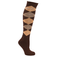 Chaussettes d'équitation Covalliero Brescia Marron