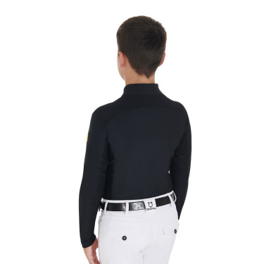 Sous-vêtement de base pour garçons en tissu technique Equestro Sous-vêtement de base pour garçons en tissu technique Equestro