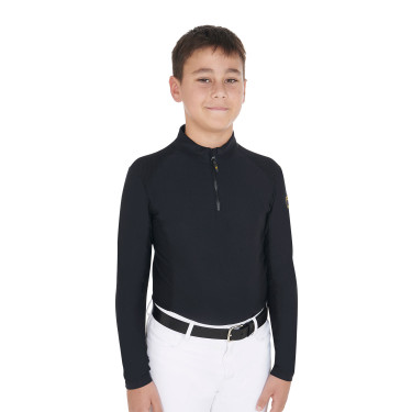 Sous-vêtement de base pour garçons en tissu technique Equestro Sous-vêtement de base pour garçons en tissu technique Equestro