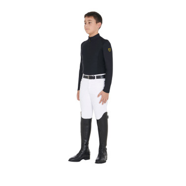 Sous-vêtement de base pour garçons en tissu technique Equestro Sous-vêtement de base pour garçons en tissu technique Equestro