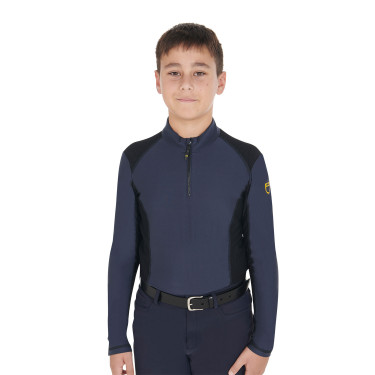 Sous-vêtement de base pour garçons en tissu technique Equestro Sous-vêtement de base pour garçons en tissu technique Equestro