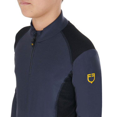 Sous-vêtement de base pour garçons en tissu technique Equestro Sous-vêtement de base pour garçons en tissu technique Equestro