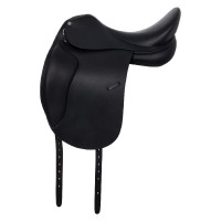 Selle de dressage avec taquets amovibles Equestro Noir Selle de dressage avec taquets amovibles Equestro Noir