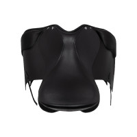 Selle de dressage avec taquets amovibles Equestro Noir Selle de dressage avec taquets amovibles Equestro Noir