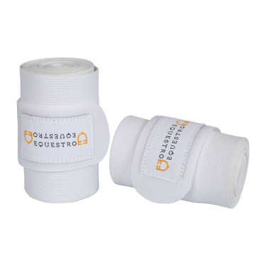 Bandages élastiques avec fermeture velcro Equestro Bandages élastiques avec fermeture velcro Equestro