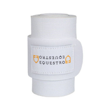 Bandages élastiques avec fermeture velcro Equestro Bandages élastiques avec fermeture velcro Equestro