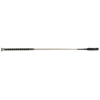 Cravache d'obstacle 65 cm Argent Cravache d'obstacle 65 cm Argent