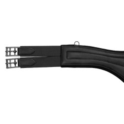 Sangle bavette de saut Equestro Noir Sangle bavette de saut Equestro Noir