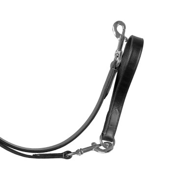 Rênes de dressage en cuir Equestro Rênes de dressage en cuir Equestro