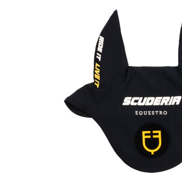 Couvre-oreilles Scuderia Equestro en tissu technique attache Velcro Couvre-oreilles Scuderia Equestro en tissu technique attache Velcro