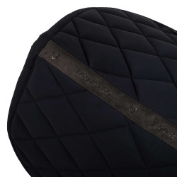 Tapis de selle de saut Scuderia Equestro en tissu technique Equestro Noir