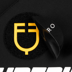 Tapis de selle de saut Scuderia Equestro en tissu technique Equestro Noir