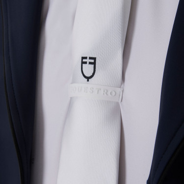 Cravate de compétition avec logo brodé Equestro Cravate de compétition avec logo brodé Equestro