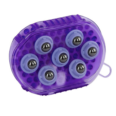 Etrille de massage magnétique Lilas