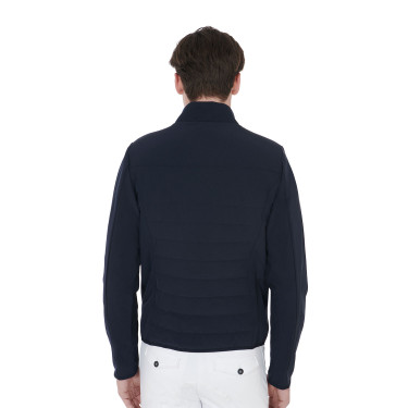 Veste pour homme en tissu technique perforé Equestro Veste pour homme en tissu technique perforé Equestro