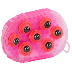 Etrille de massage magnétique Rose