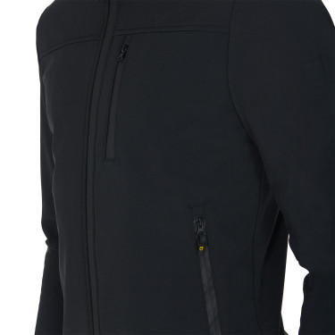 Veste pour homme en tissu technique avec capuche amovible Equestro Veste pour homme en tissu technique avec capuche amovible Equestro