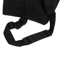 Sac pour bottes et casque logo brodé Equestro Noir