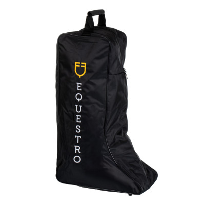 Sac pour bottes logo Equestro Noir