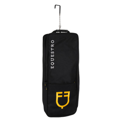 Sac pour bride logo brodé Equestro Noir