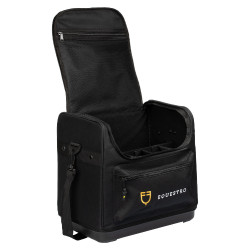 Sac de pansage poche zippée Equestro Noir Sac de pansage poche zippée Equestro Noir