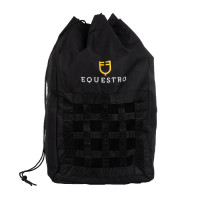 Sac à foin logo brodé Equestro Noir Sac à foin logo brodé Equestro Noir
