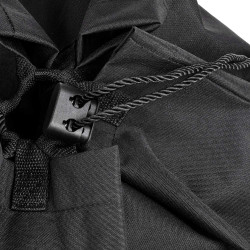 Sac à foin logo brodé Equestro Noir