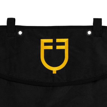 Tenture de box long avec logo brodé Equestro Tenture de box long avec logo brodé Equestro