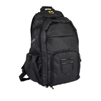 Sac à dos technique unisexe multi-poches Equestro Noir Sac à dos technique unisexe multi-poches Equestro Noir