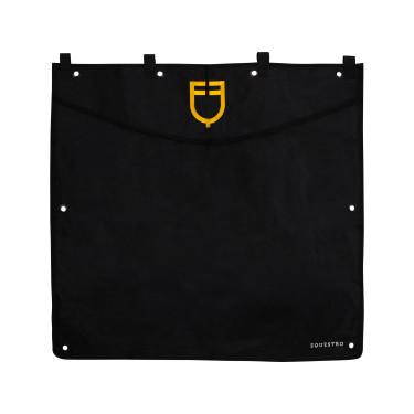 Tenture de box court avec logo brodé Equestro Tenture de box court avec logo brodé Equestro