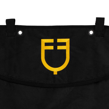 Tenture de box court avec logo brodé Equestro Tenture de box court avec logo brodé Equestro