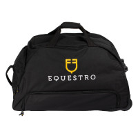 Sac trolley avec logo brodé Equestro Noir Sac trolley avec logo brodé Equestro Noir