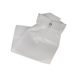 Plastron de compétition avec logo brodé Equestro Blanc Plastron de compétition avec logo brodé Equestro Blanc