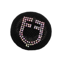 Filet à cheveux avec strass Equestro Noir