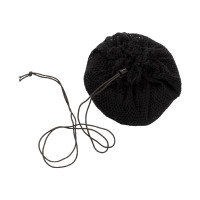 Filet à cheveux avec strass Equestro Noir Filet à cheveux avec strass Equestro Noir