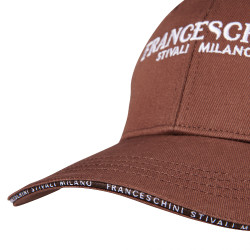 Casquette de baseball unisexe Franceschini Marron