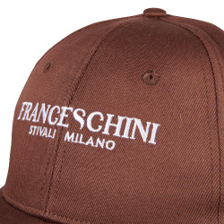 Casquette de baseball unisexe Franceschini Marron