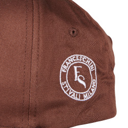 Casquette de baseball unisexe Franceschini Marron