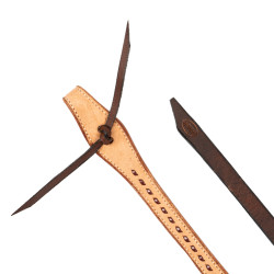 Rênes western bicolores Pool's Noisette / naturel Marron Rênes western bicolores Pool's Noisette / naturel Marron