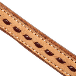 Rênes western bicolores Pool's Noisette / naturel Marron Rênes western bicolores Pool's Noisette / naturel Marron