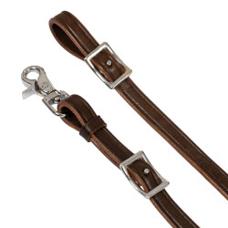 Rênes avec décorations en cuir tressé Pool's Turquoise Bleu Rênes avec décorations en cuir tressé Pool's Turquoise Bleu