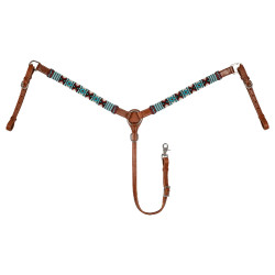 Collier de chasse western avec perles navajo Pool's